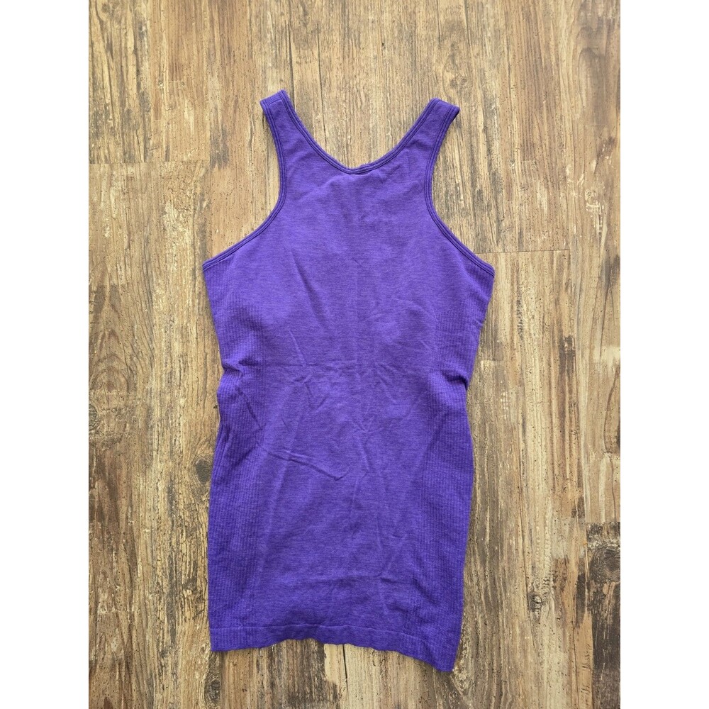 Lululemon Womens Tank Top Seamlessly Coverer Racerback Violet Sz 2-4